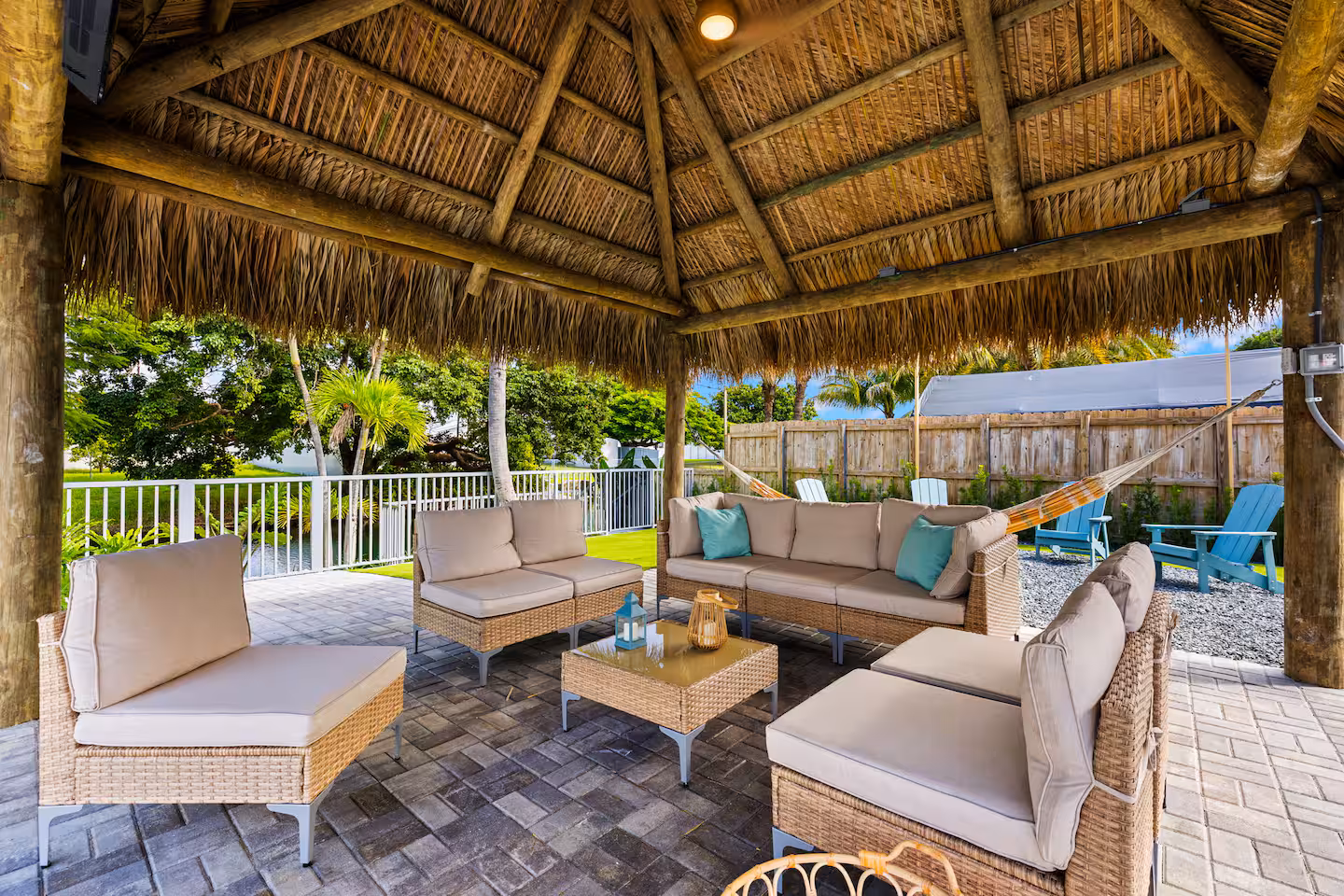 Cutler Bay Fun Heaven backyard outdoor entertainment area